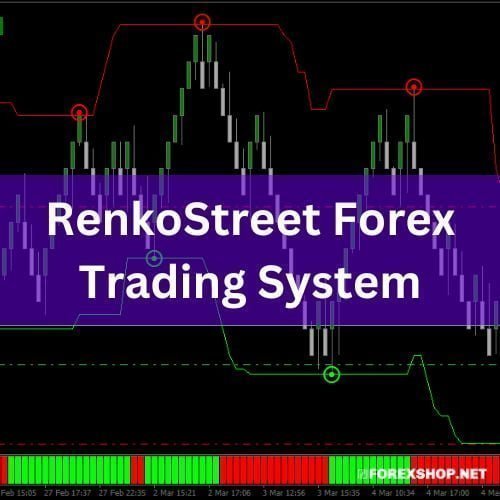 RenkoStreet Forex Trading System 2.0 revolutionizes trading by focusing on price movement with Renko charts, eliminating the noise of time and volume. It offers a clear, effective strategy for identifying trends and making confident trades on selected currency pairs.