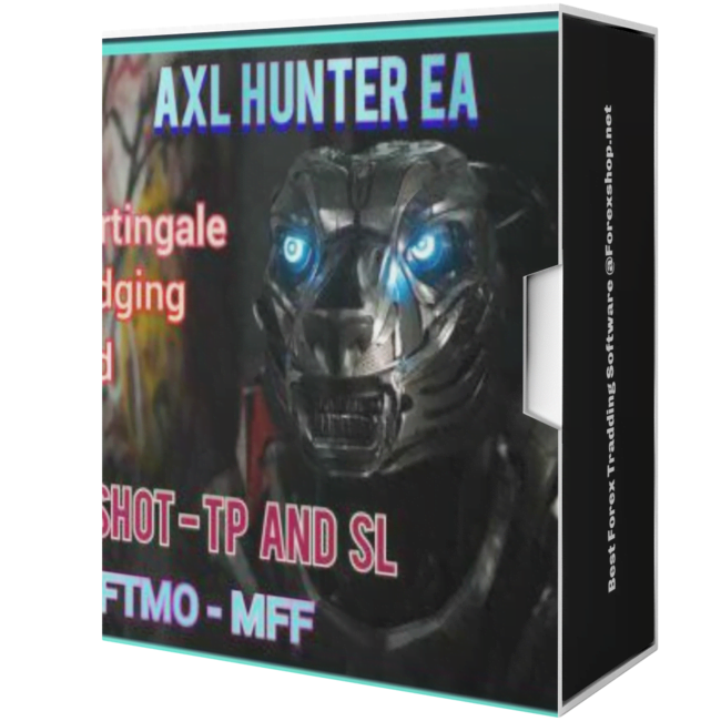 Revolutionize your trading with AXL Hunter EA! No grid, Martingale or hedging. Compatible with FTMO & MFF. Secure your trading success today!
